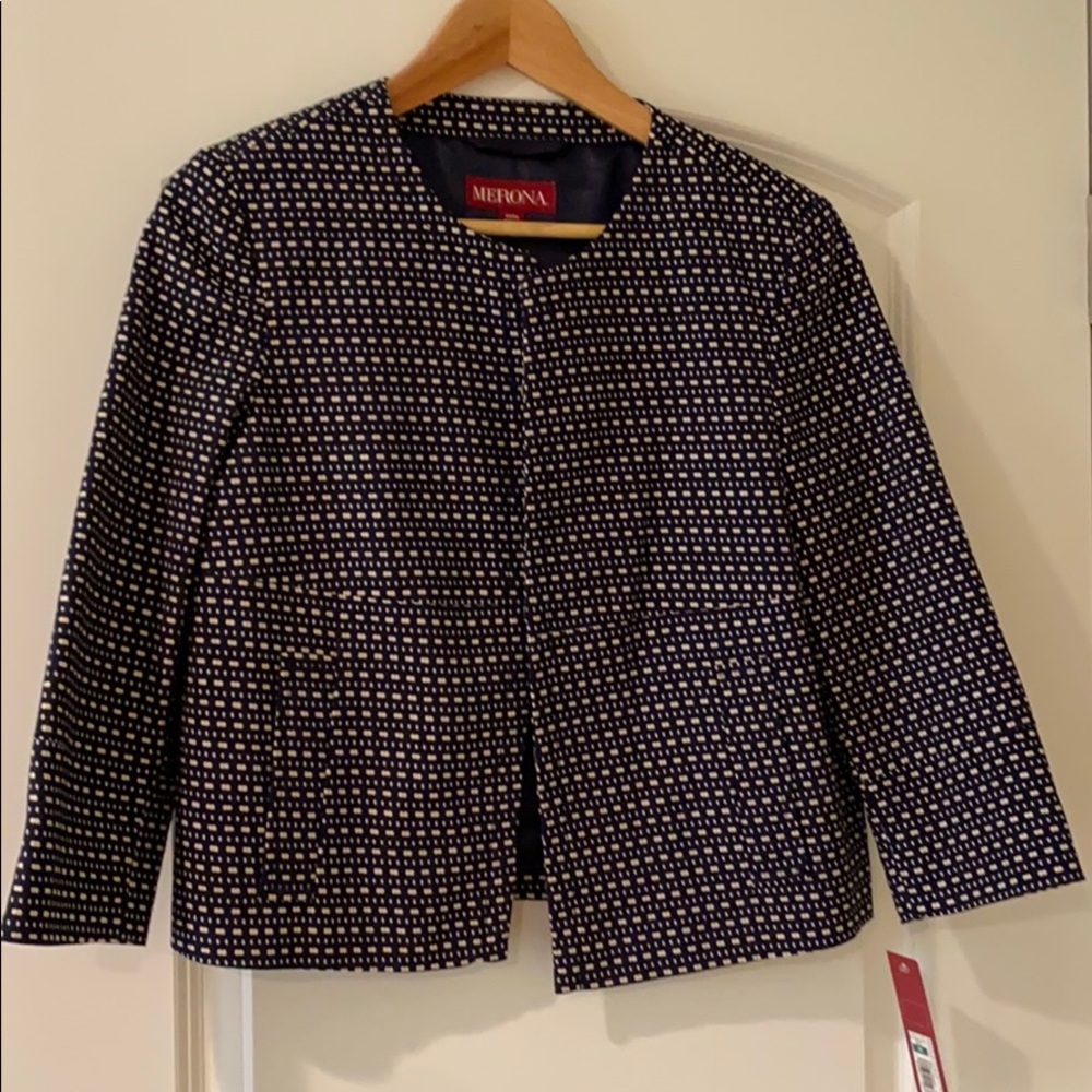 NWT Merona Boxy Cropped Jacket